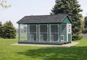 commercial kennel front
