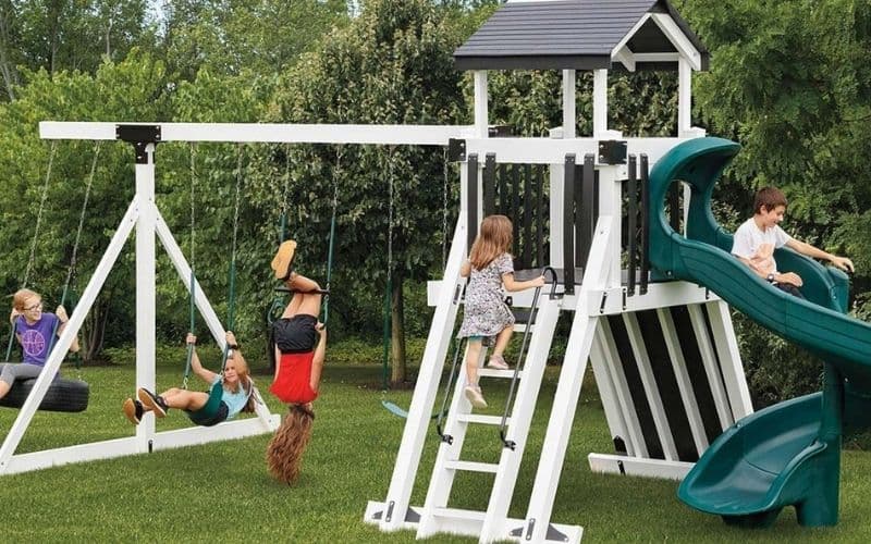 Amish built quality playsets for business or home